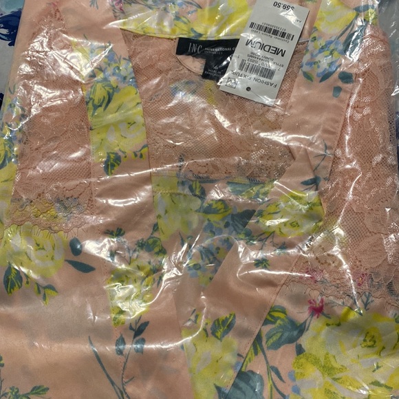 Lace-Trim Wrap Robe - Picture 2 of 2